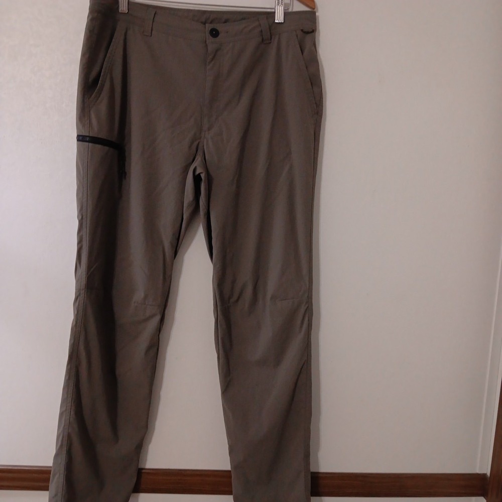 REI Co-Op Men's  Lightweight Hiking Pants  38X32 Style 216255 Stratus Gray Nylon